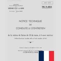 TM 9-803 French