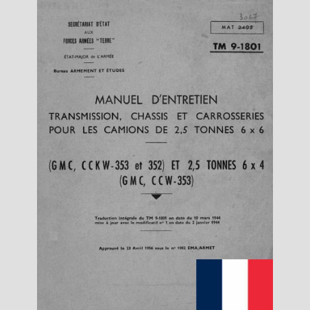 TM 9-1801 French