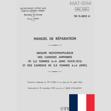 TM 9-1802A French