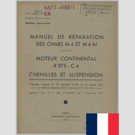 MAT4188/1 * MAT3363 * TM 9-1725 French