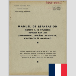 TM 9-1718A French * MAT3384/1 * MAT4189/2 * TM 9-7009-1 French