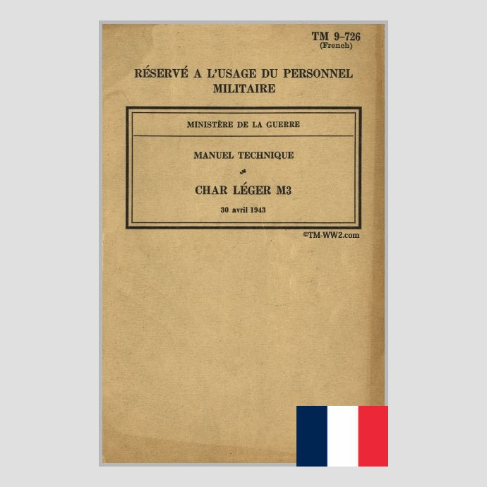 TM 9-726 French