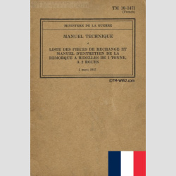 TM 10-1471 French