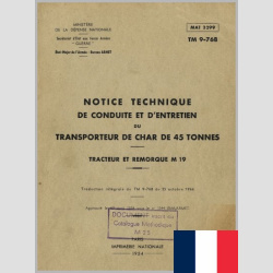 TM 9-768 French * MAT3299