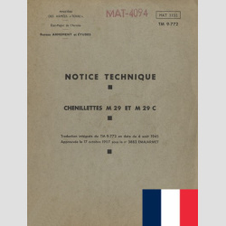 TM 9-772 French * MAT4094 * MAT3332