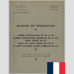 MAT6232 * TM 9-1252 French