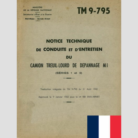 TM 9-795 French * MAT2822 ex MAT3289