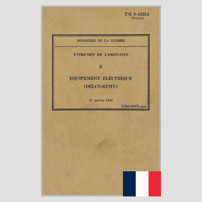 TM 9-1825A French