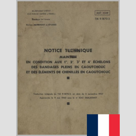MAT3348 * TM 9-1870-2 French